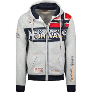 Vest Met Capuchon En Rits Geographical Norway Flyer Blended - M