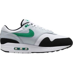 Nike - Air Max 1 - Sportschoenen - Wit - Zwart - Stadion Groen