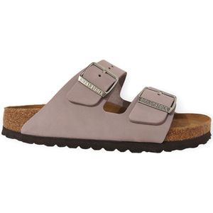 Birkenstock Arizona Dames Slippers Shiny Python Dark Fuchsia Narrow-fit | Paars | Microvezel | Maat 43 | 1023545