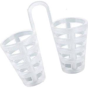 Finnacle - Neusplug - Betere Ademhaling - Snore Stopper - Geschikt voor Nachtelijk Gebruik - Transparant - Anti-Snurk - Neusspreider - 1 Stuk