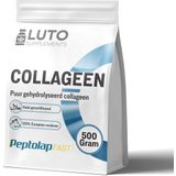 LUTO Supplements - Collageen Poeder - 500 Gram - Gehydrolyseerd Rundercollageen - Smaakloos - 100% Puur