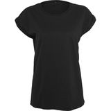 Build Your Brand Dames Extended Shoulder Tee