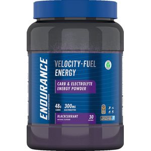 Applied Nutrition Velocity Fuel Endurance Carb & Electrolyte Energy - Zwart Bessen - Sportdrank met Elektrolyten - Energydrink - 30 doseringen (1.5 kg)