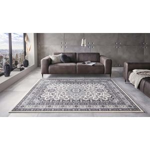 Perzisch tapijt Parun Täbriz - grijs 80x150 cm