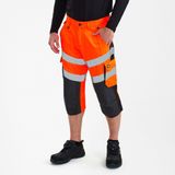 Engel - Safety Light - Hi-vis Orange / Anthracite Grey - 3/4 Broek