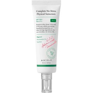 Axis-Y Complete No-Stress Physical Sunscreen SPF 50+ PA ++++ - Zonnecreme - Korean Skincare