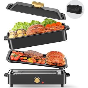 MKSS® Hotpot Electrisch - Kaasfondue - Chinese Fondueset - Fonduepannen - Zwart