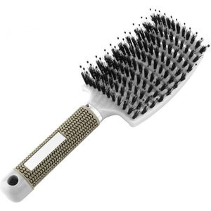 Jumada's - Anti klit Haarborstel - Haarverzorging - Wit