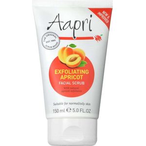 Aapri Gezichtscrub Normale/Vette Huid Exfoliating - 6x150ml - Voordeelverpakking