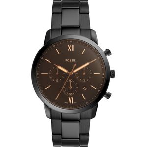 Fossil Neutra Chrono FS5525 Dameshorloge 44 mm - Zwart