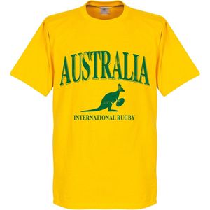 Australië Rugby T-Shirt - Geel - XL