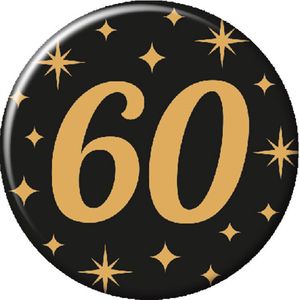 Paperdreams - Button Classy Party - 60 jaar