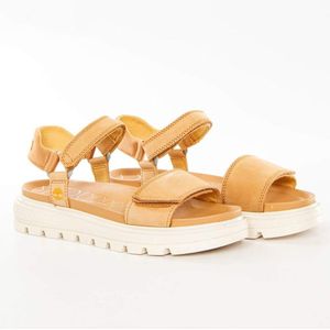 Dad Sandals,bruin Tinten Ray City Sandal Ankle Strap Sandalen - Dames - Cognac - Maat 38