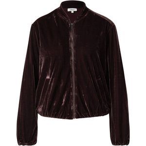 Binnen-Jacke - Fluwelen Jack - Casual Comfort - Relaxed Fit - Oversized Schouders - Bomberkraag