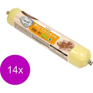 Renske Adult Bio Worst 500 g - Hondenvoer - 14 x Kip Graanvrij - NL-BIO-01