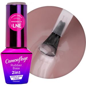 Molly Lac - 2 + 1 Rubberbase - Camouflage - Brown Beige - Hema//DiHema Vrij - Manicure - Nagelverzorging - Nagelstyliste - Gellak - Gelpolish - Base - UV/Led - Caramdia