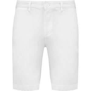 Kariban Heren chino bermudashorts K750 - White - 42 NL (36 FR)