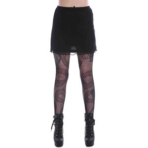 Banned - Chibi Mesh Korte rok - M - Zwart