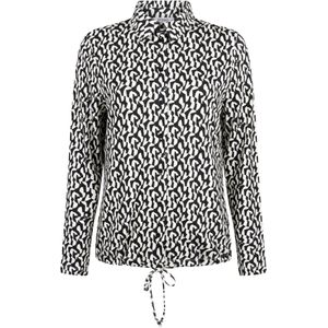 Zoso Blouse Pia 255 Off White Black Dames Maat - 3XL