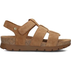 Panama Jack Sammy Sandalen - Dames - Cognac - Maat 39