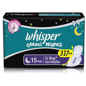 Maxi Nights maandverband voor dames, XL, 15 stuks