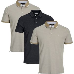 Jack & Jones Heren poloshirt 3 pack Paulos - Slim Fit