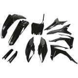 Ufo - HOKIT122F-001 - Vorkbeschermers en Kunststofset - Zwart - Voor Honda CRF 250R/450R 2014-2017