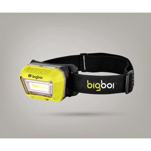 BIGBOBigboi IllumR Head Light - Hoofdlamp - Bewegingssensort - stof en waterbestendig - 3 kleurtemperaturen
