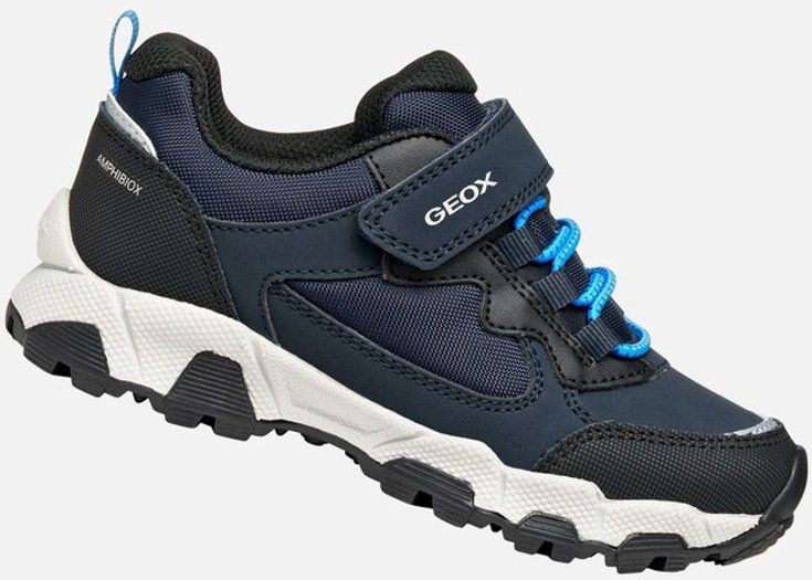 GEOX - Magnetar ABX - Sneakers - Marineblauw/Bruin