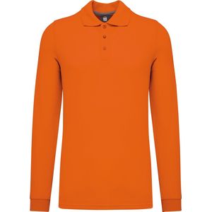 WK. Designed To Work Polo lange mouwen WK276 - orange - L