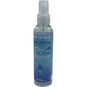 Power Escorts - Toy Cleaner - Spray - Clean & Play - Alcohol Free - 150ml - Made in Europe - Design made in Holland