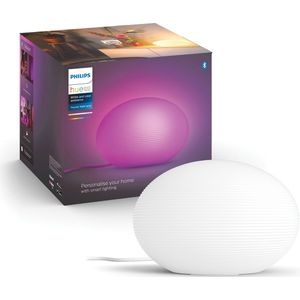 Philips Hue Flourish Tafellamp - White and Color Ambiance - E27 - Wit - 9,5W - Bluetooth