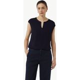 comma - T-Shirt - Korte Mouwen