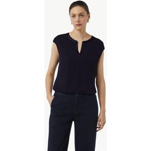 comma - T-Shirt - Korte Mouwen