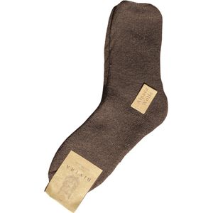 green-goose® Alpaca Herensokken - Wollen Sokken - 1 Paar - Bruin - 100% Alpaca Wol - Maat 39-42 - Heerlijk Warm en Rekbaar
