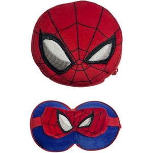 Spiderman Slaapmasker + Reiskussen
