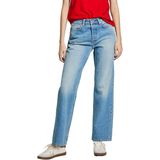Pepe Jeans - MS7 - Jeans - Blauw - Hoge Taille - Rechte Pijpen