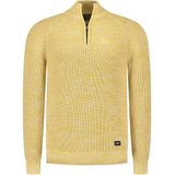 NZA - Ecru - Gebreide Trui - Half Zip Kraag - 100% Katoen