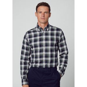 Hackett Heritage Shirt Met Lange Mouwen Groen,Blauw M Man