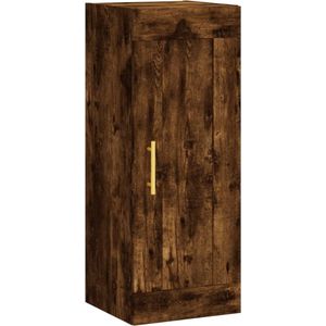 vidaXL-Wandkast-34,5x34x90-cm-bewerkt-hout-gerookt-eikenkleurig