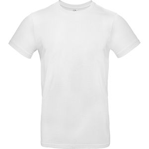 B & C #E190 T-Shirt White L