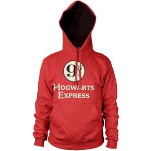 Harry Potter Hoodie/trui -S- Hogwarts Express Platform 9-3/4 Rood
