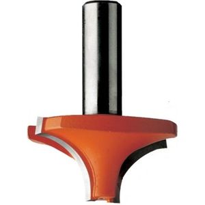 CMT ORANGE TOOLS - HM Holle Radiusfrees - Ø 28,6 mm - Snijlengte 12,7 mm - Totaallengte 44,5 mm - Radius 8