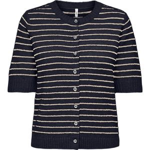 ONLY - ONLCHESTER LIFE SS STRIPE CARDI CC KNT - Meisjes - Cardigans