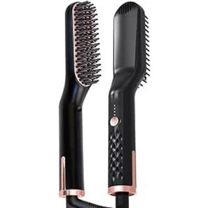 DailySupplies® Baard Stijltang - Stijlborstel - Styler - Zwart