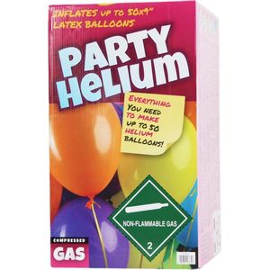 Helium tank voor thuis - 50 ballonnen