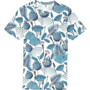 Garcia T-shirt T Shirt Met Print P41205 50 White Mannen Maat - XL