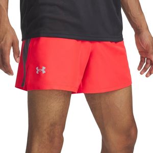 Under Armour - Launch 5 - Sportbroek - Grafiet/Cranberry