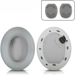 Oorkussens - Zwart - Geschikt voor Sony WH-1000XM4 - Kunstleer en Zacht Schuim