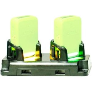 Zebra charging station, 2 slots